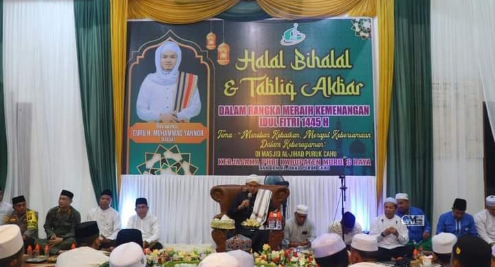 Tabliq Akbar Bersama Guru H Muhammad Yannor Di Masjid Al Jihad